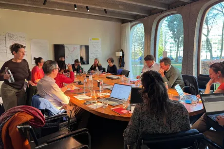 Workshop organis&eacute; par la Fondation be.Source